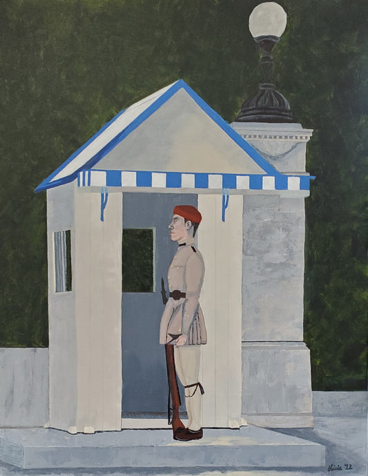 Greek Guard at Post (Guard Series)