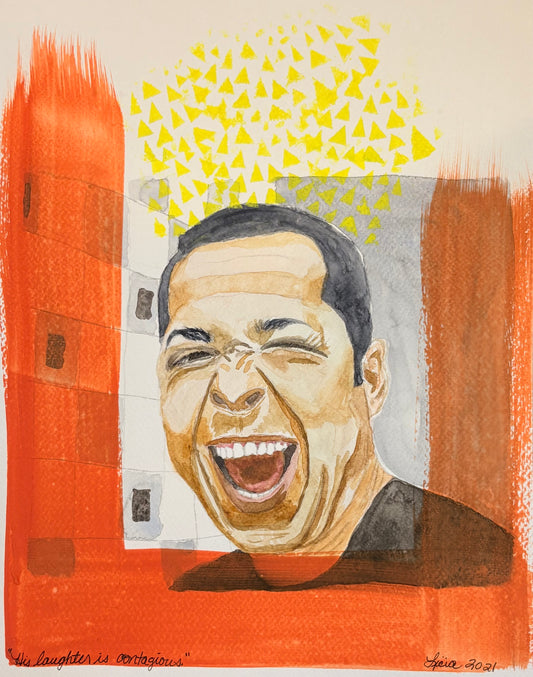 His Laughter is Contagious