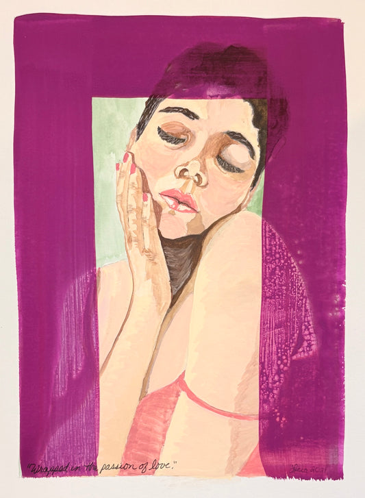 Wrapped in the Passion of Love