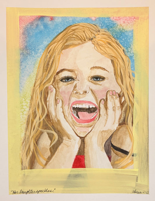 Her Laughter Sparkles