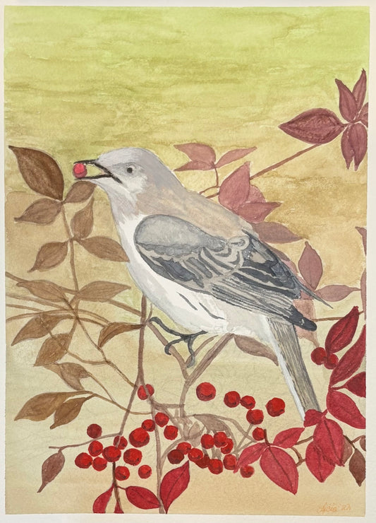 Bird with Berry
